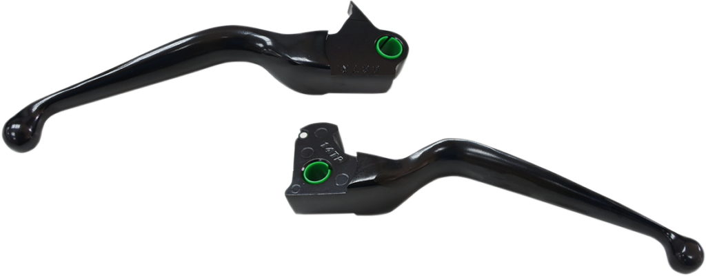 Drag Specialties Wide Blade Lever Set - Black (Pair)