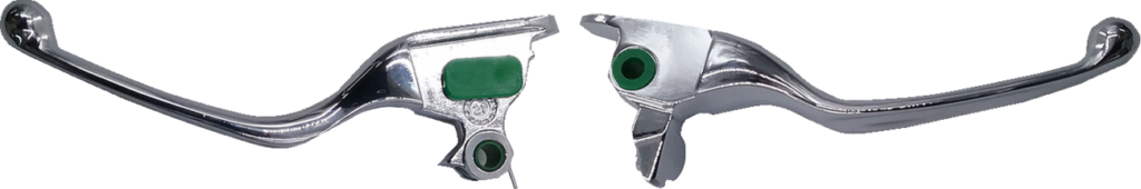Drag Specialties Wide Blade Lever Set - Chrome (Pair)