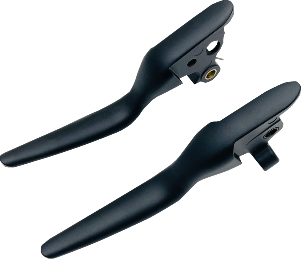 Drag Specialties Custom Lever Set - LSR - Satin Black