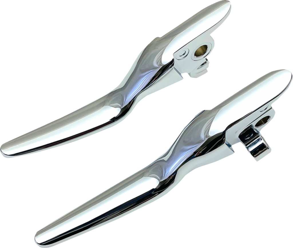 Drag Specialties Custom Lever Set - LSR - Chrome