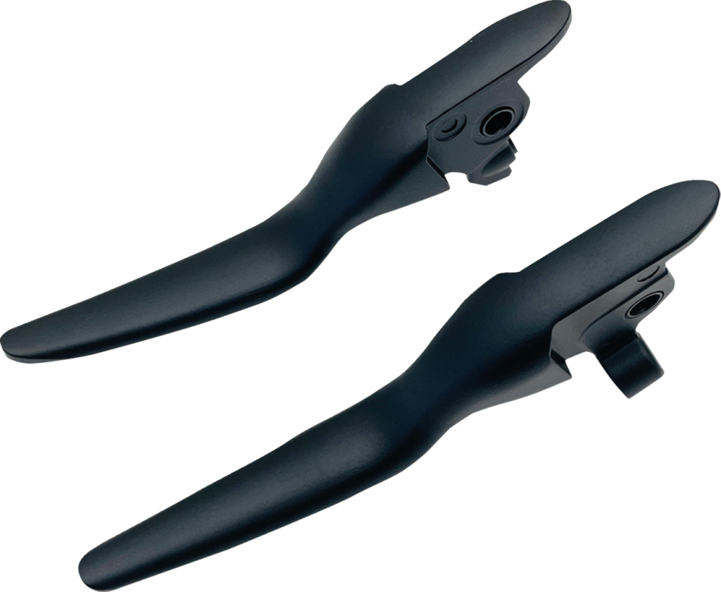 Drag Specialties Custom Lever Set - LSR - Satin Black
