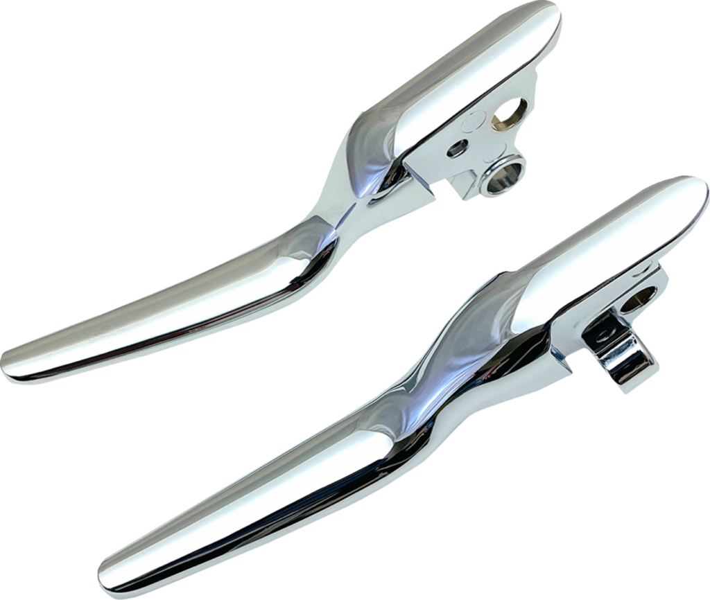 Drag Specialties Custom Lever Set - LSR - Chrome