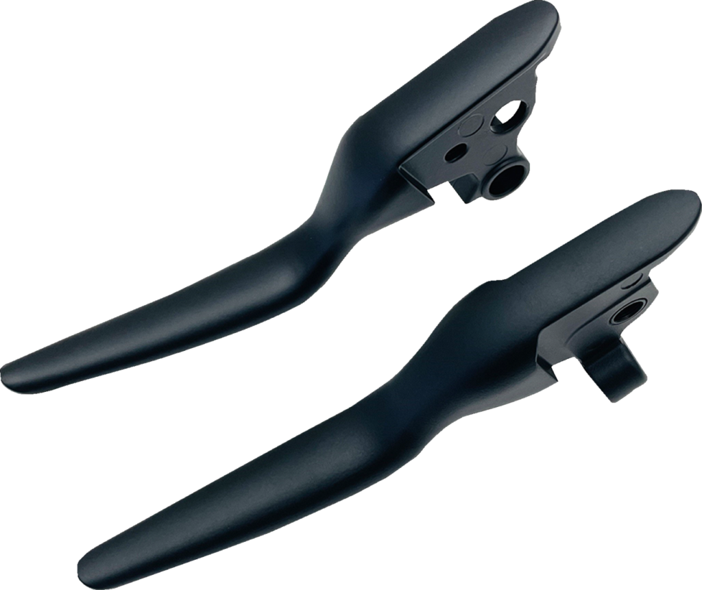 Drag Specialties Custom Lever Set - LSR - Satin Black