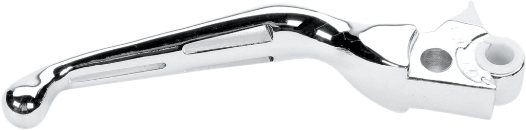 Drag Specialties Slotted Wide Blade Replacement Brake Lever - Chrome