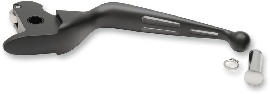 Drag Specialties Slotted Wide Blade Replacement Clutch Lever - Black