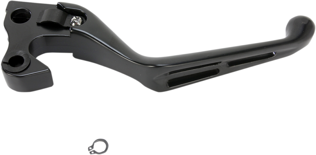 Drag Specialties Slotted Wide Blade Replacement Clutch Lever - Black