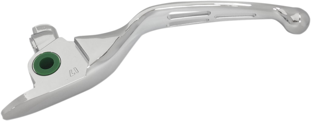 Drag Specialties Slotted Wide Blade Lever - Clutch - Chrome
