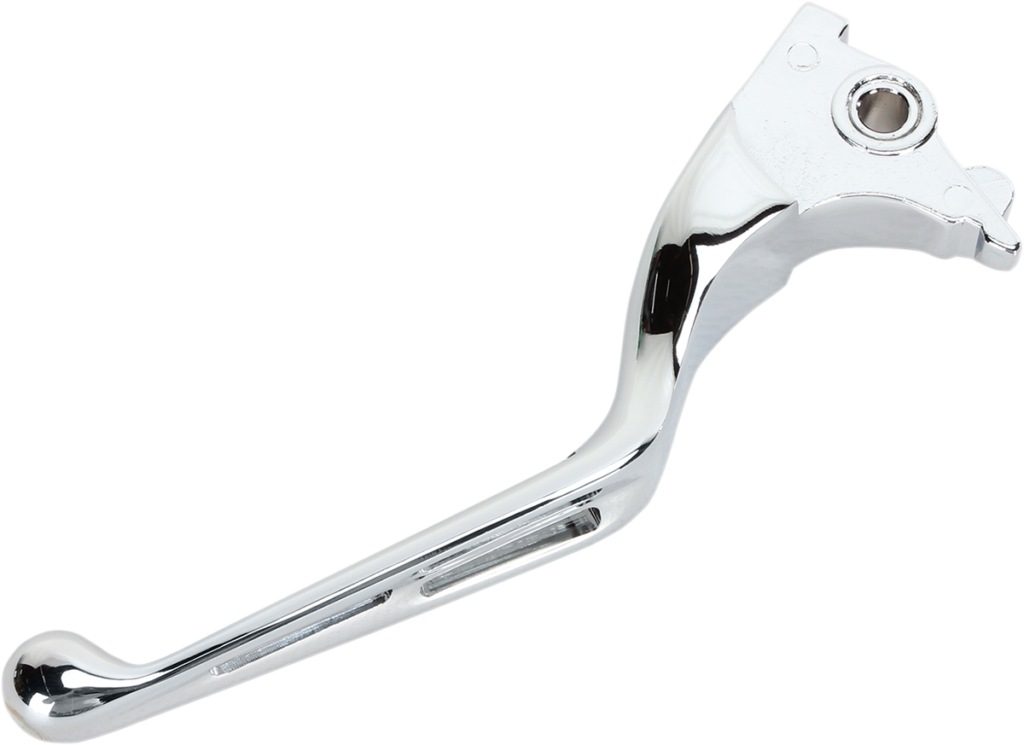 Drag Specialties Slotted Wide Blade Replacement Brake Lever - Chrome
