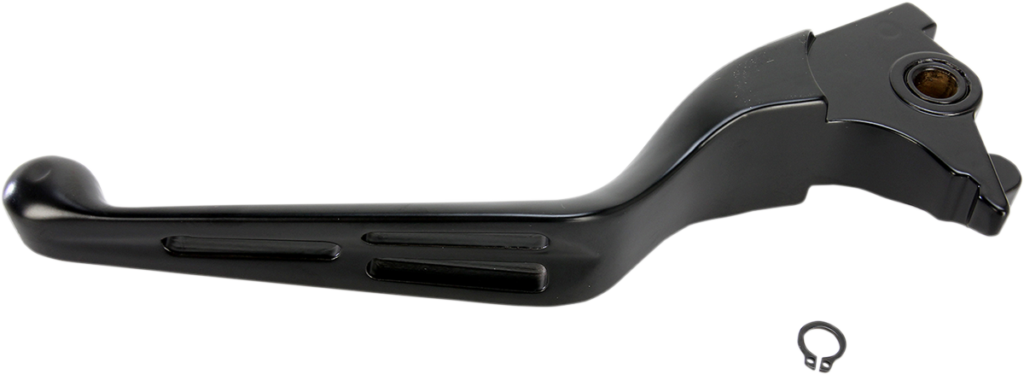 Drag Specialties Slotted Wide Blade Replacement Brake Lever - Black