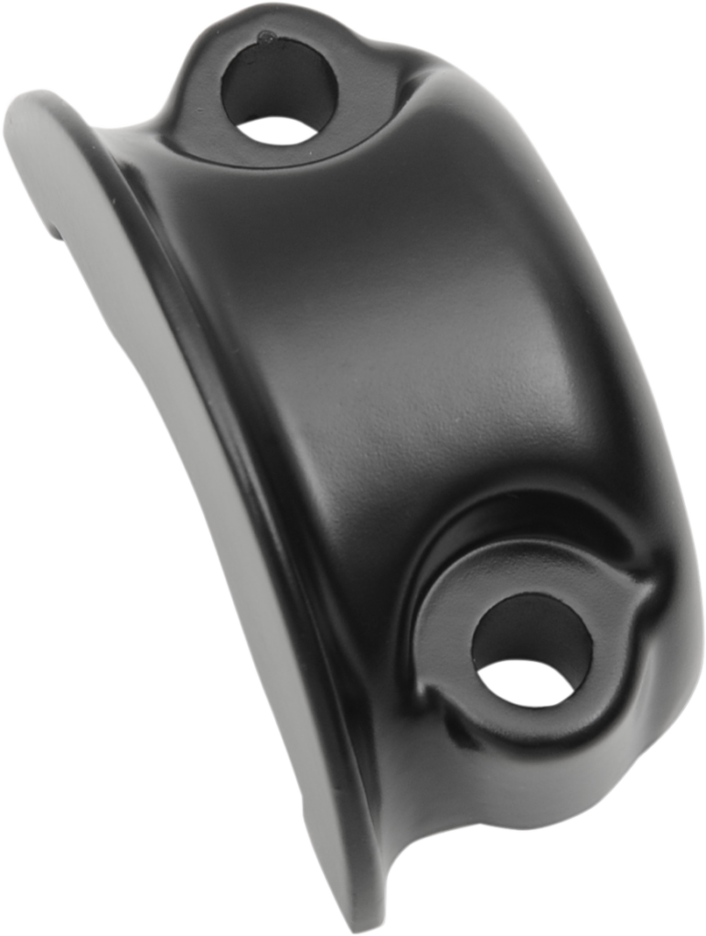 Drag Specialties Brake/Clutch Control Clamp Half - Black – H07-0780MB-4