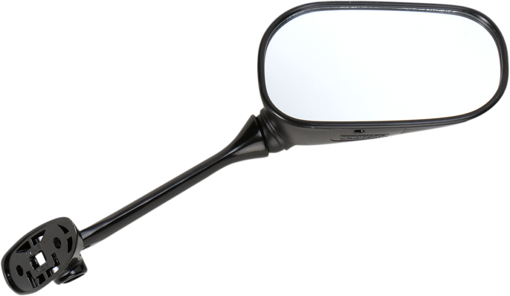 EMGO Mirror - Side View - Oval - Black - Right