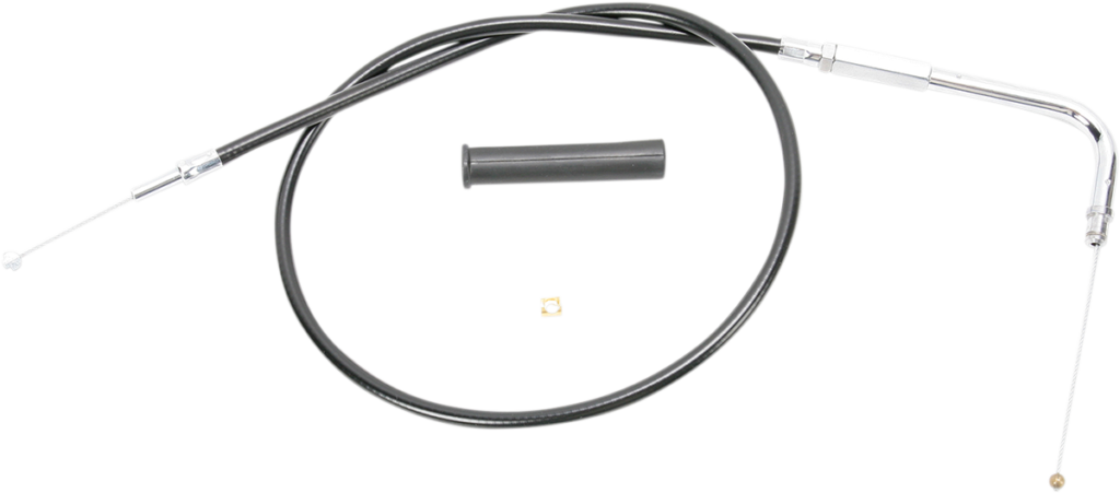 Drag Specialties Black Vinyl Throttle Cable - 28-1/2"