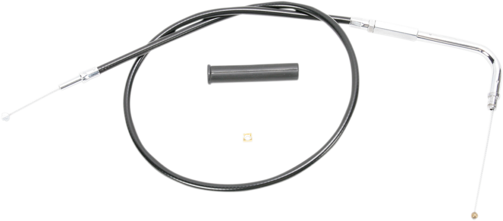 Drag Specialties Black Vinyl Throttle Cable - 34-3/4"