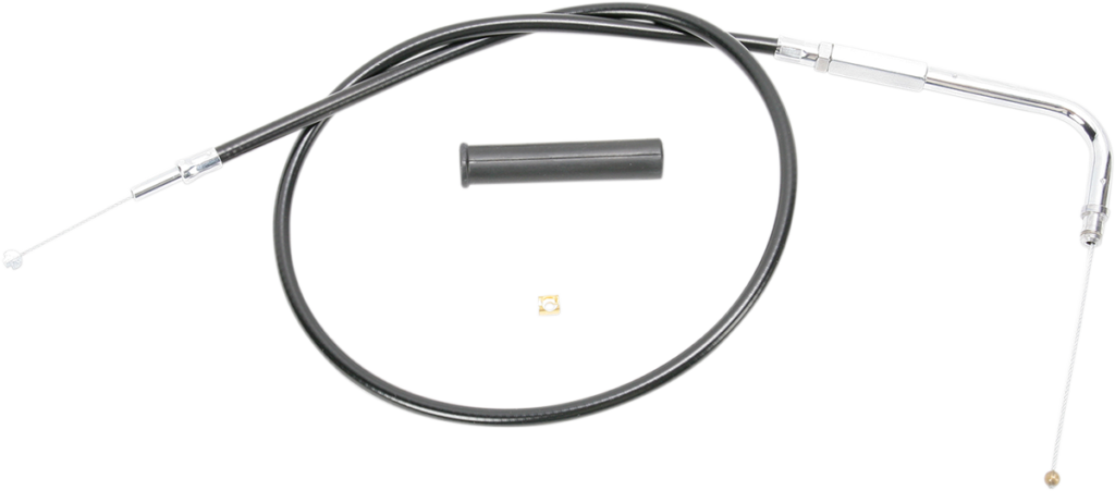 Drag Specialties Black Vinyl Throttle Cable - 41"
