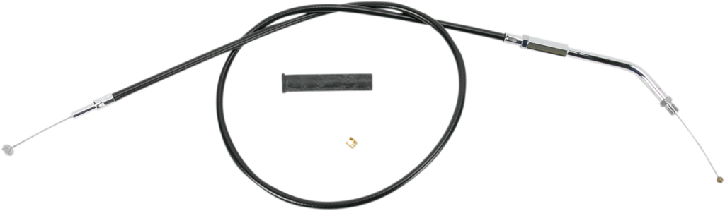 Drag Specialties Black Vinyl Throttle Cable - 31-3/4"