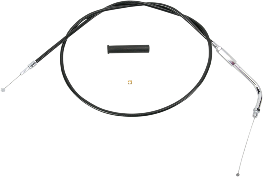 Drag Specialties Black Vinyl Throttle Cable - 39-1/2"