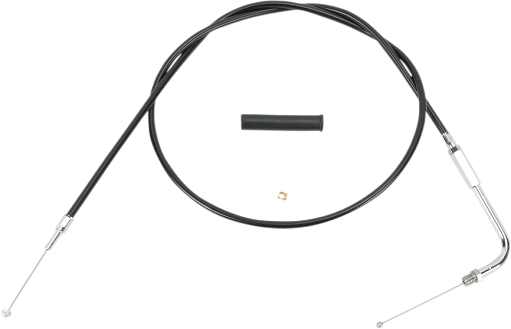Drag Specialties Black Vinyl Throttle Cable - 42"