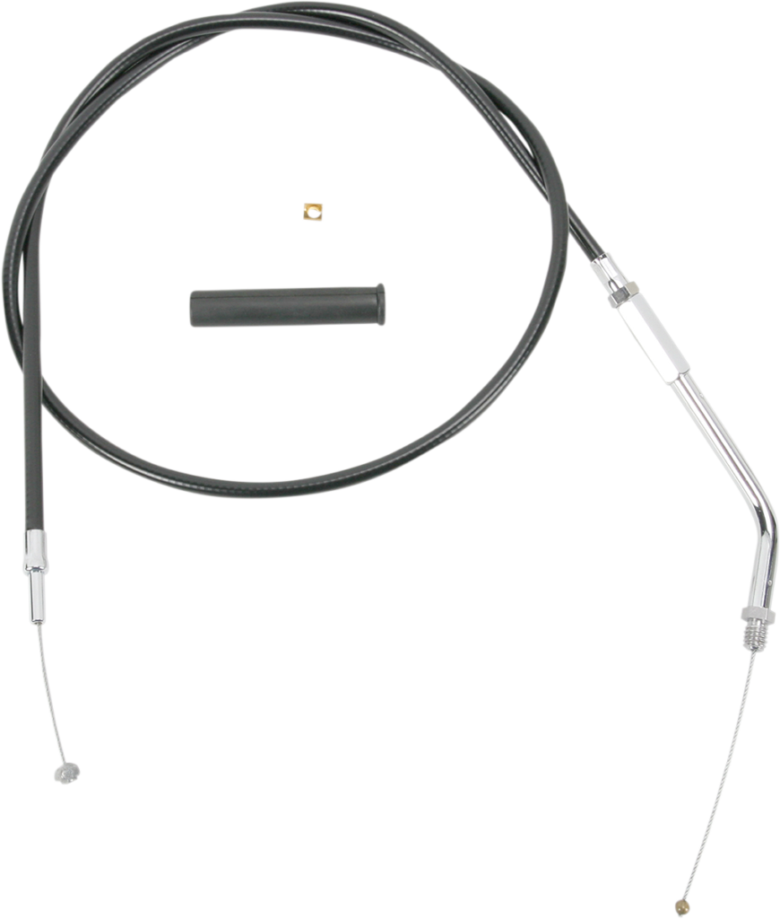 Drag Specialties Black Vinyl Throttle Cable - 36"