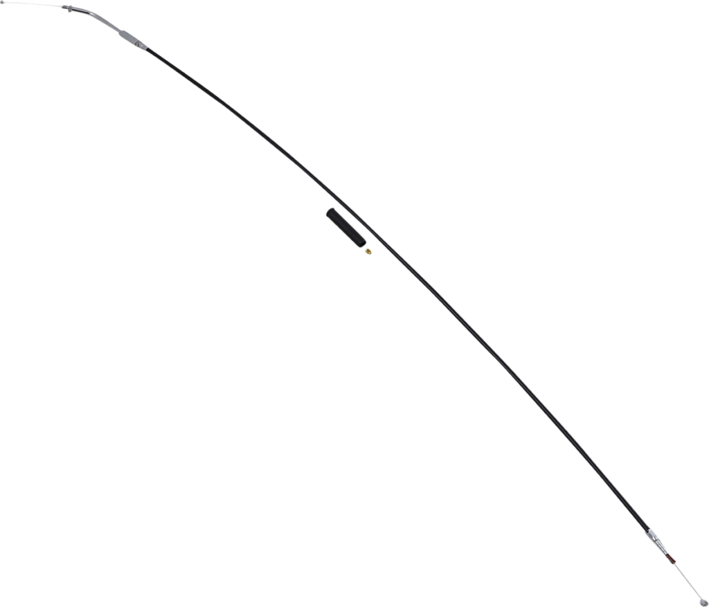Drag Specialties Black Vinyl Idle Cable - 36"