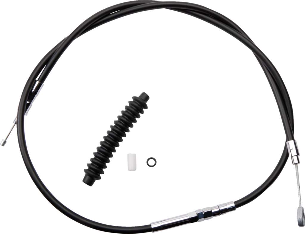 Drag Specialties High-Efficiency Black Vinyl Clutch Cable - 59-3/4"