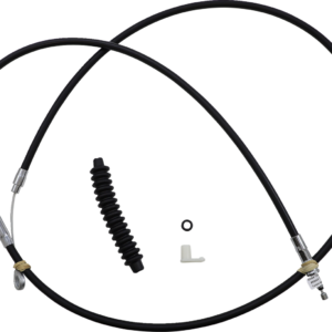 Drag Specialties High-Efficiency Black Vinyl Clutch Cable - 71"