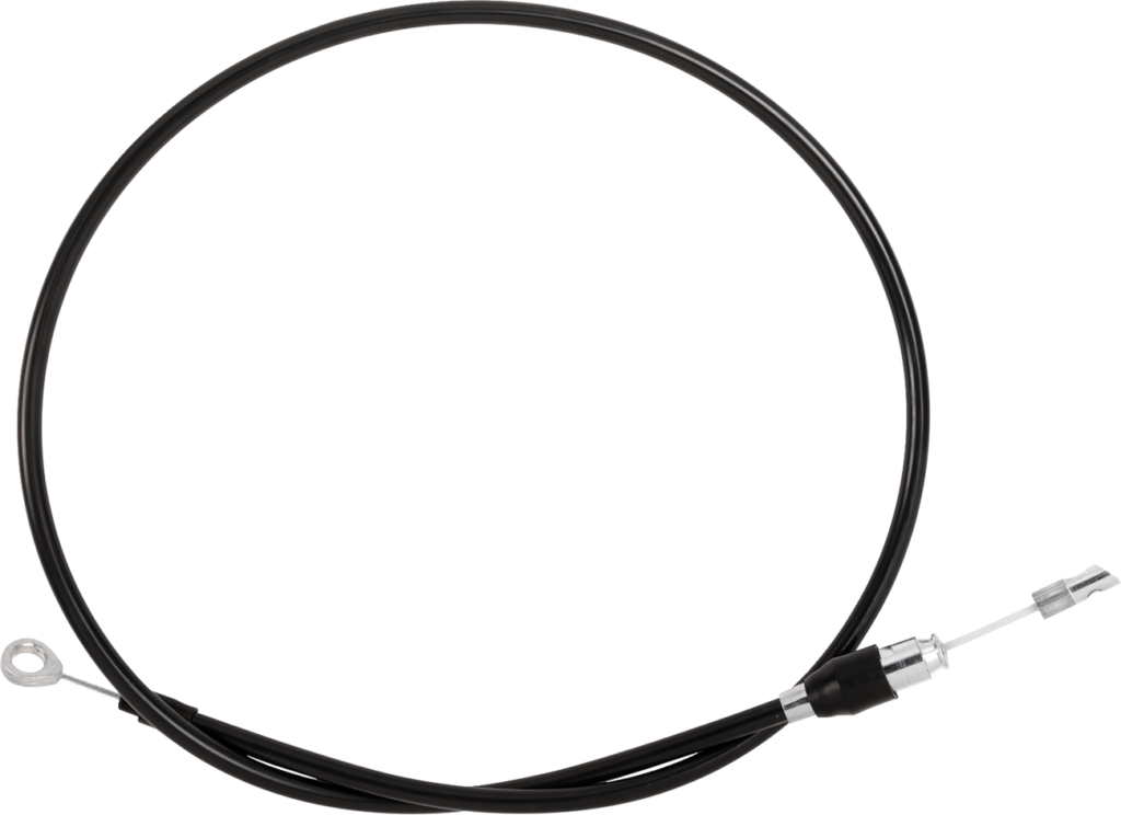 Drag Specialties Quick Connect Clutch Cable - Upper - 54" - Black/Black