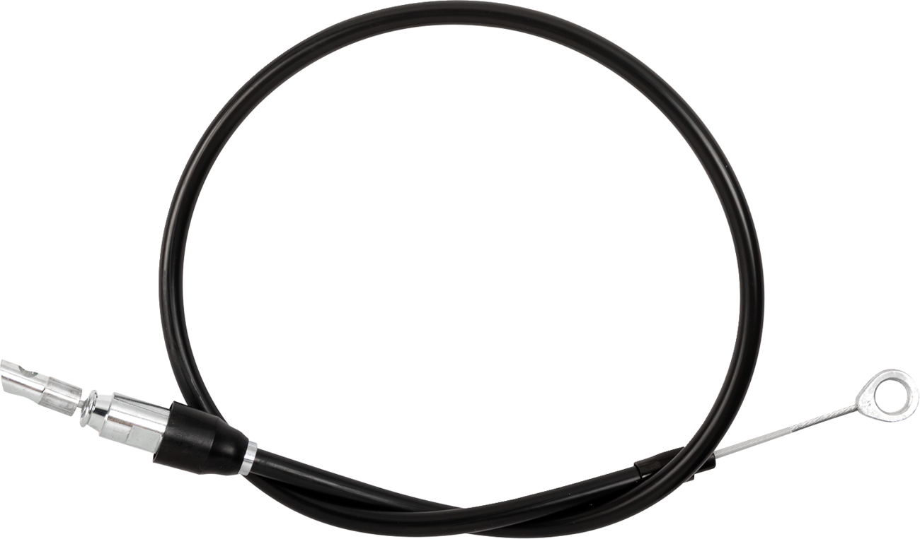Drag Specialties Quick Connect Clutch Cable - Upper - 32" - Black/Black