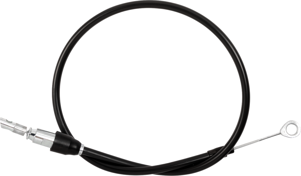 Drag Specialties Quick Connect Clutch Cable - Upper - 35" - Black/Black