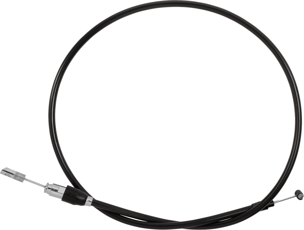 Drag Specialties Quick Connect Clutch Cable - Upper - 50" - Black/Black