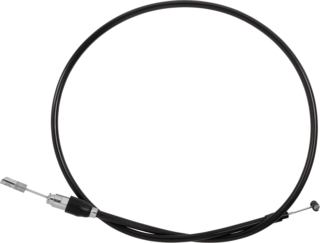 Drag Specialties Quick Connect Clutch Cable - Upper - 42" - Black/Black