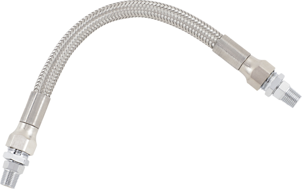 Drag Specialties Universal Oil Line - Stainless Steel - 8"