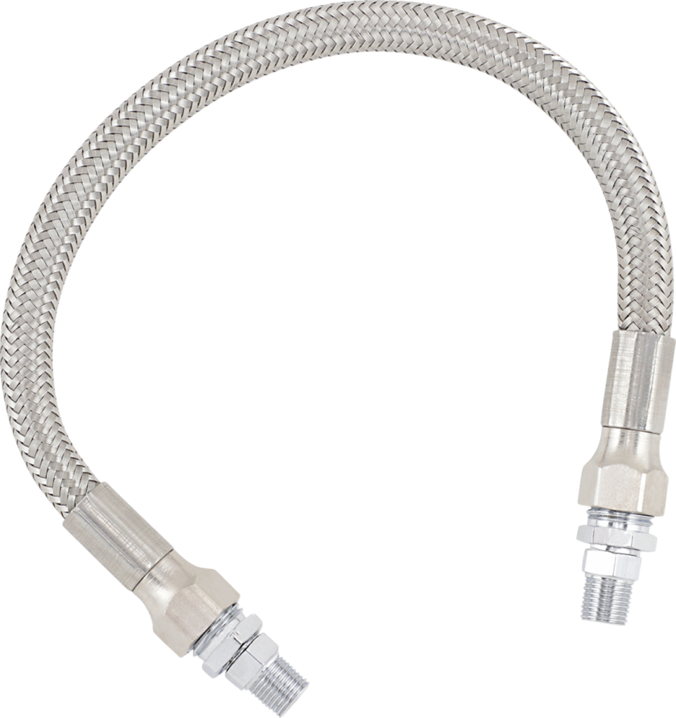Drag Specialties Universal Oil Line - Stainless Steel - 12"