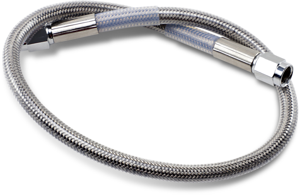 Drag Specialties Universal Brake Line - Clear - 18"
