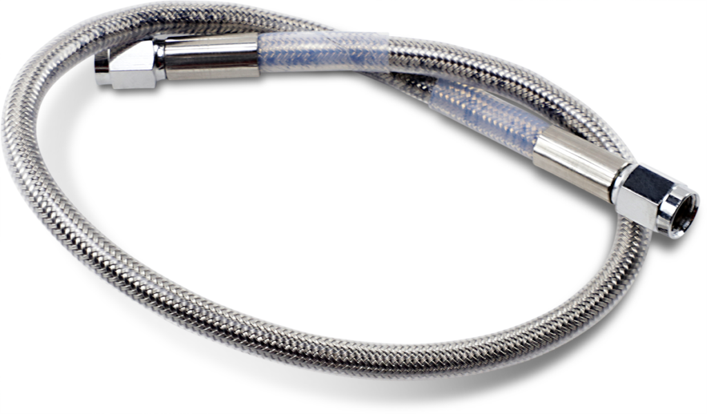 Drag Specialties Universal Brake Line - Clear - 19"