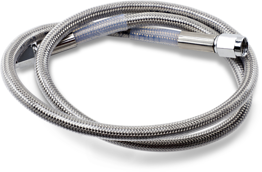 Drag Specialties Universal Brake Line - Clear - 30"