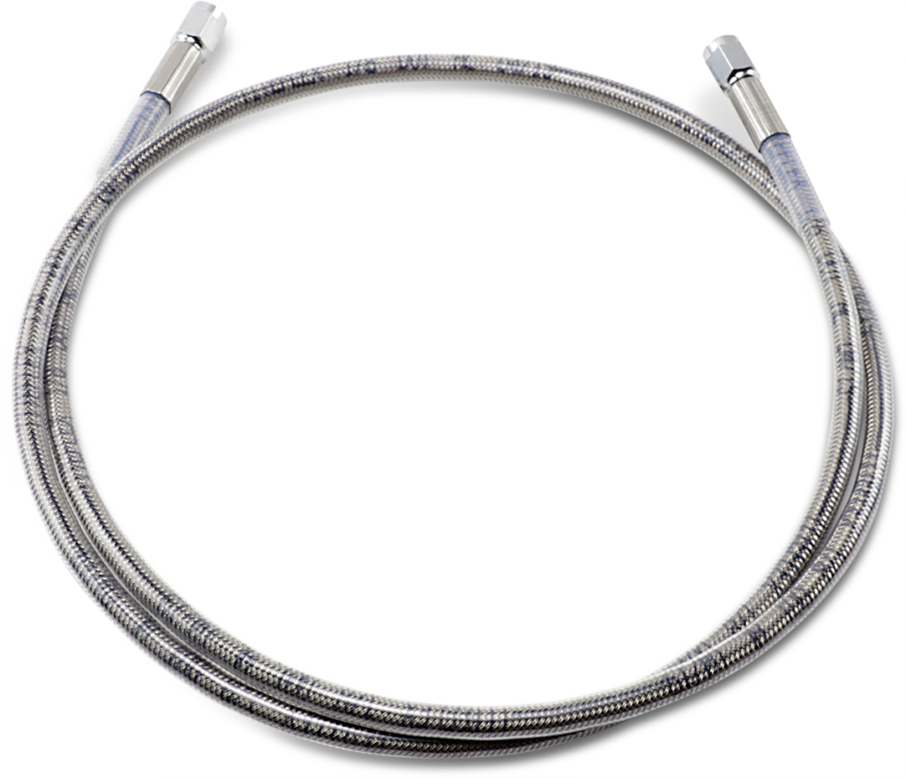 Drag Specialties Universal Brake Line - Clear - 47"