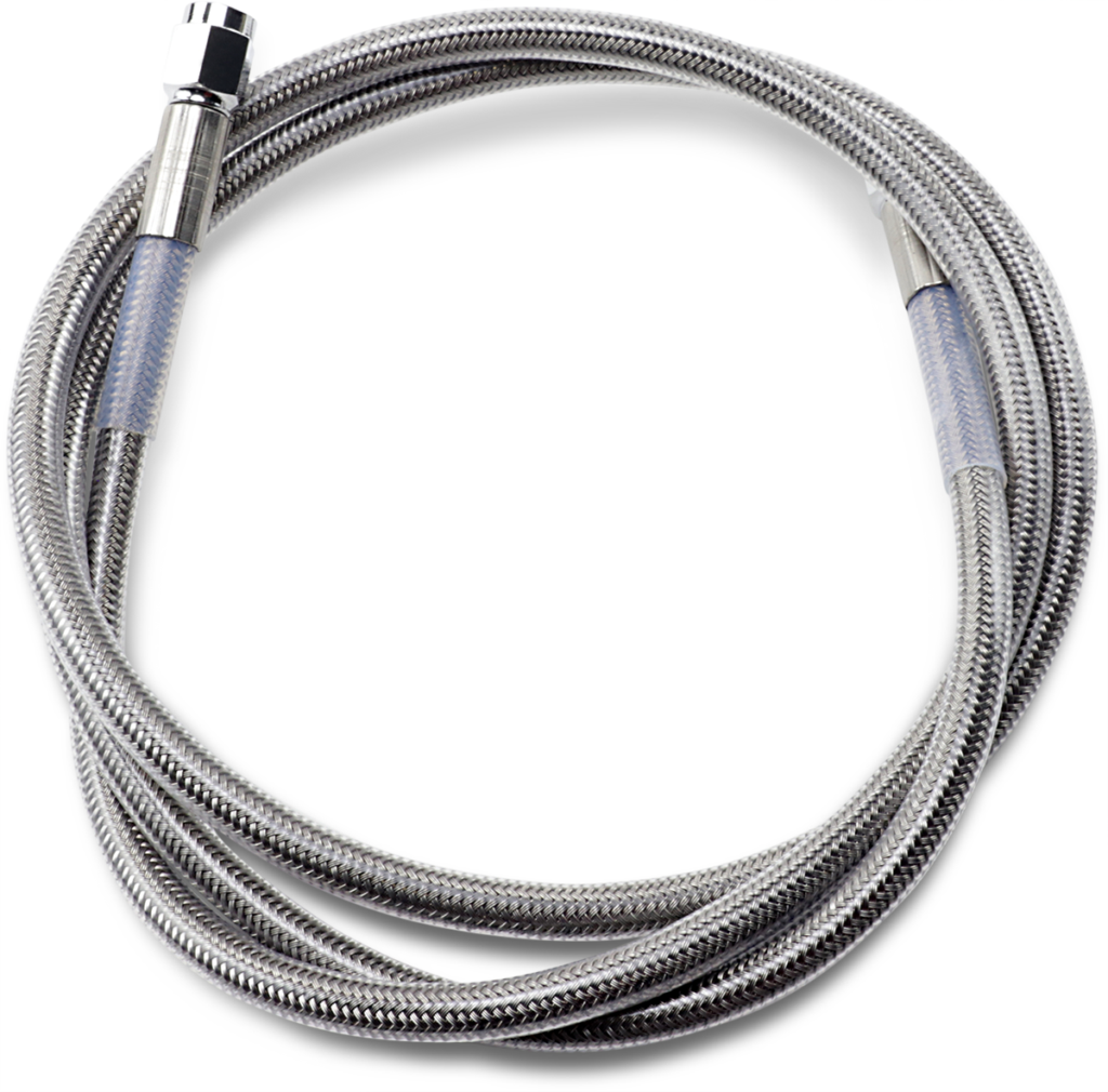 Drag Specialties Universal Brake Line - Clear - 50"