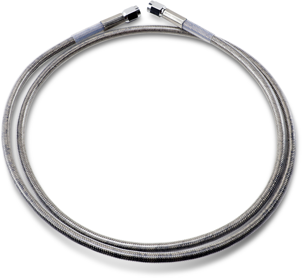 Drag Specialties Universal Brake Line - Clear - 52"