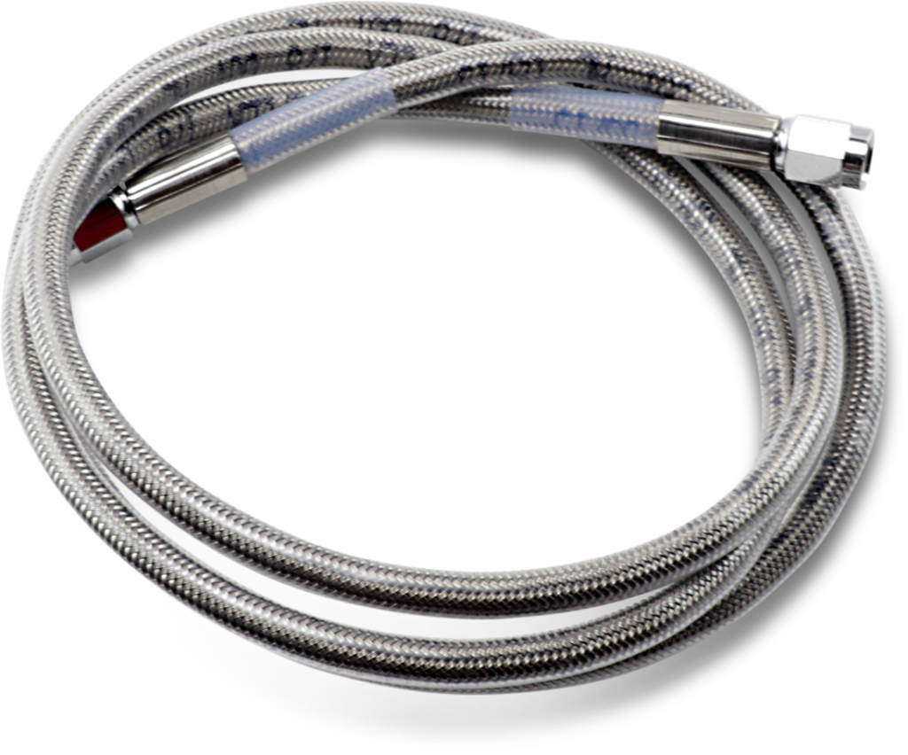 Drag Specialties Universal Brake Line - Clear - 54"