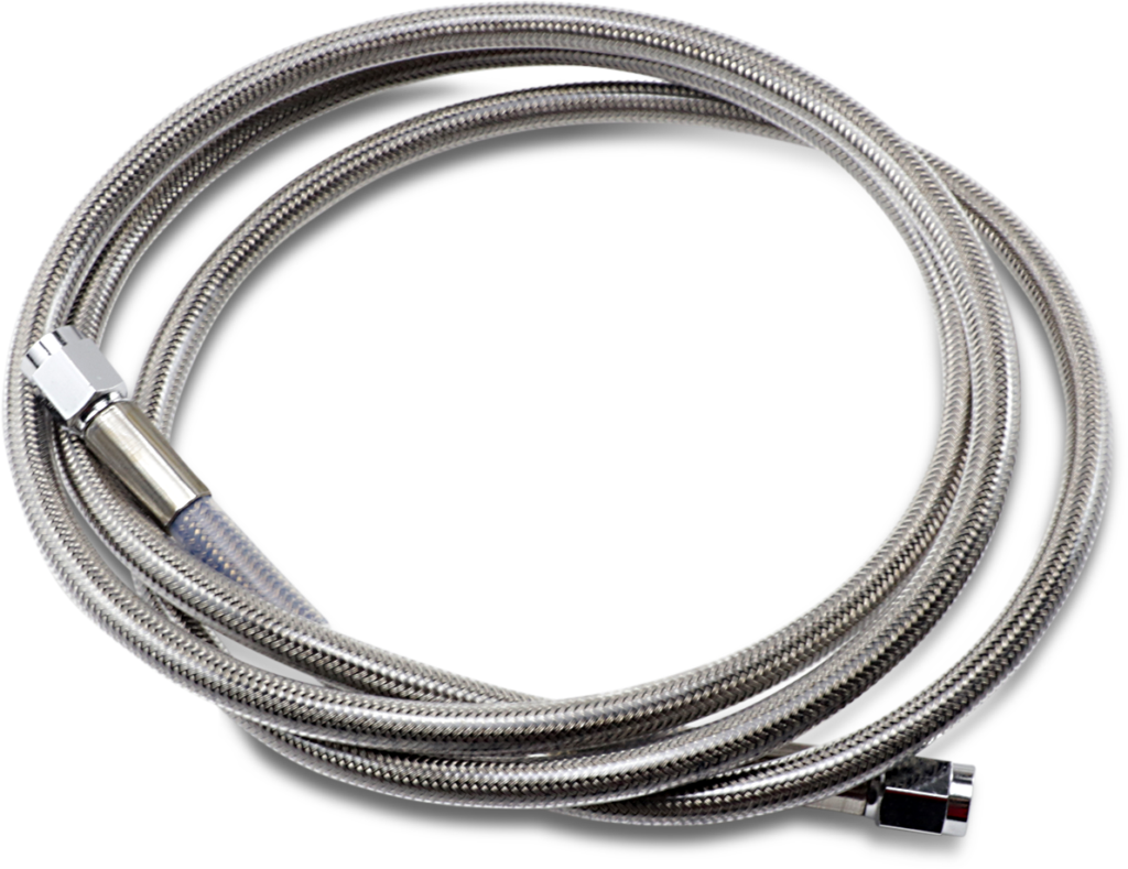 Drag Specialties Universal Brake Line - Clear - 60"