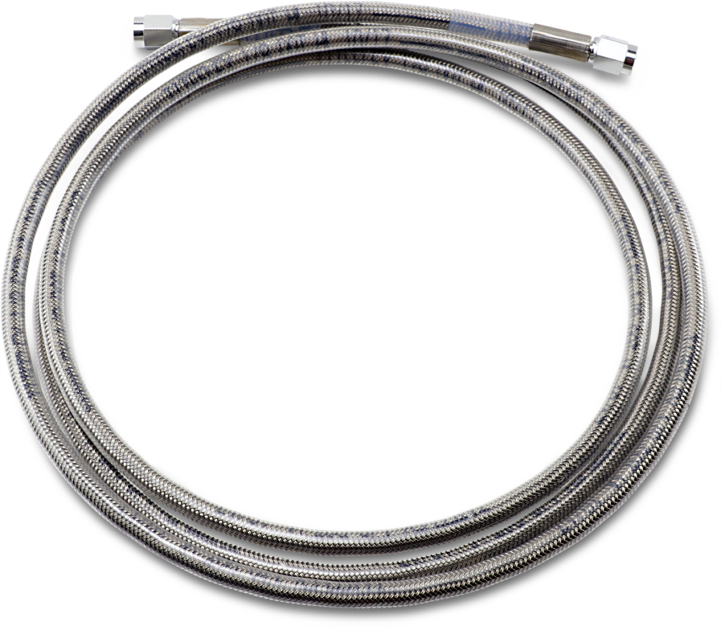 Drag Specialties Universal Brake Line - Clear - 80"