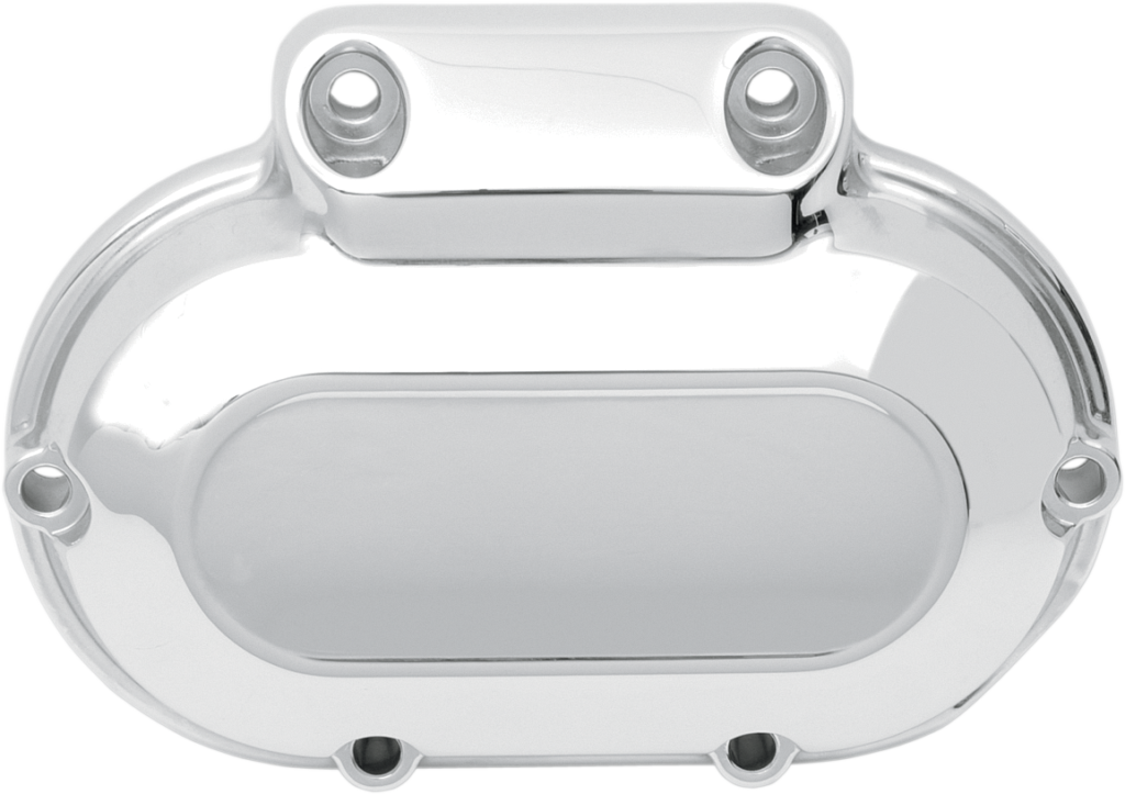 Drag Specialties Transmission Side Cover - Chrome - '06-'17 Harley-Davidson
