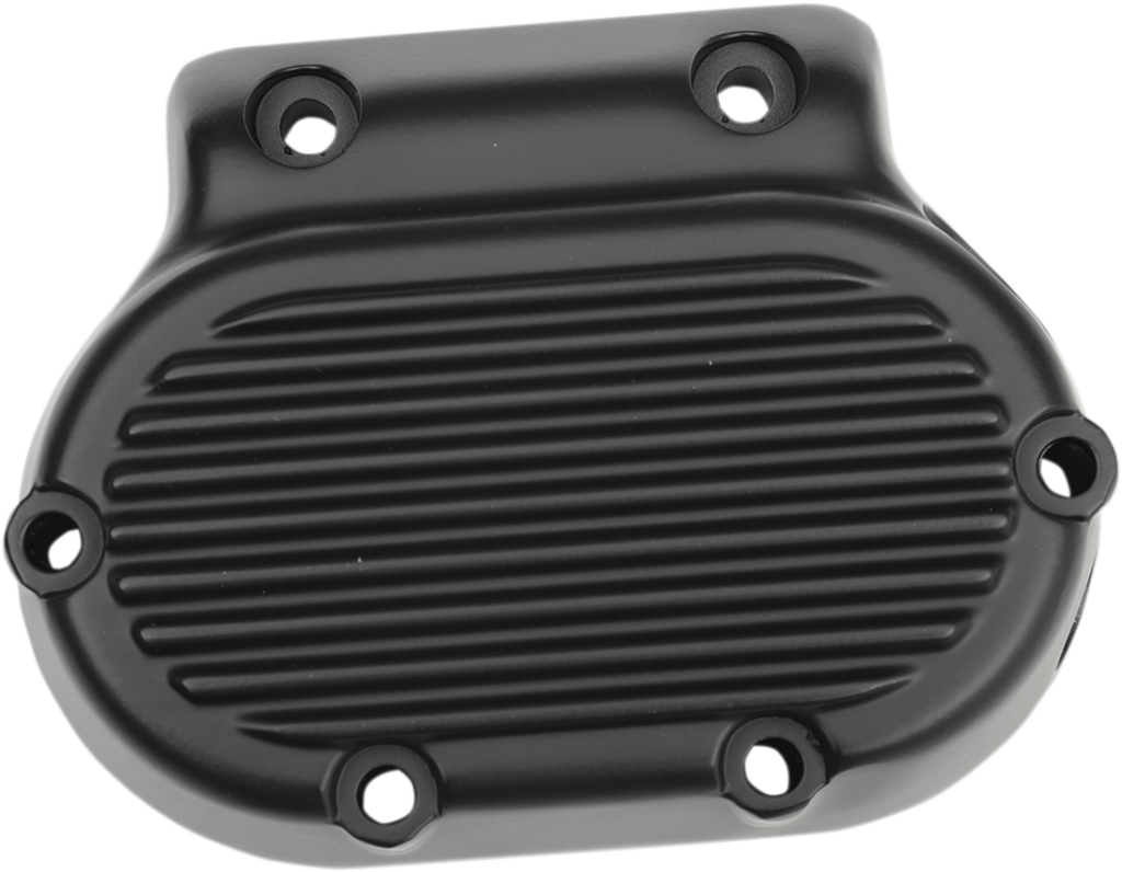 Drag Specialties Transmission Side Cover - Black - '87-'06 Harley-Davidson