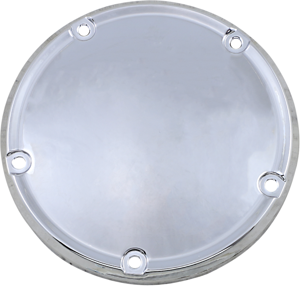 Drag Specialties Derby Cover - Chrome - 5 Hole - '18-'26 Softail