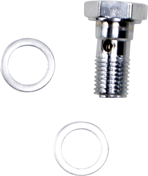 Drag Specialties Banjo Bolt - 3/8-24 x 3/4" Minus Head