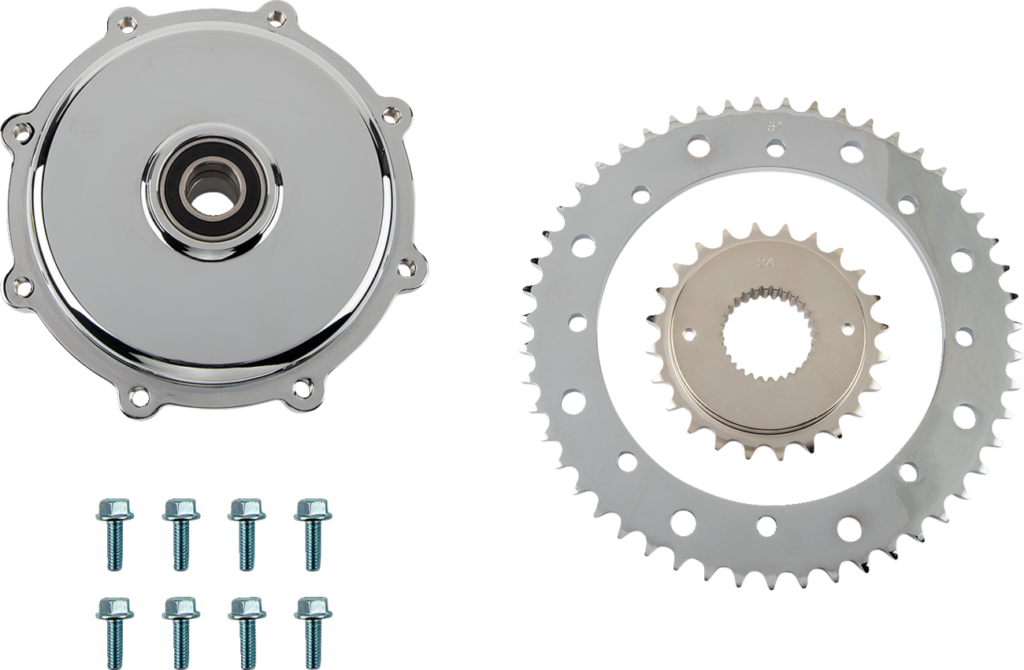 Drag Specialties Conversion Sprocket Kit - Chrome - '09-'16 Touring/Trike