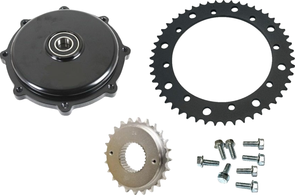 Drag Specialties Conversion Sprocket Kit - Black - '09-'16 Touring/Trike