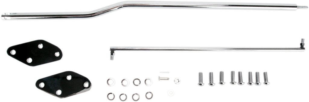 Drag Specialties Forward Control Extension - FXD - +2 - Chrome