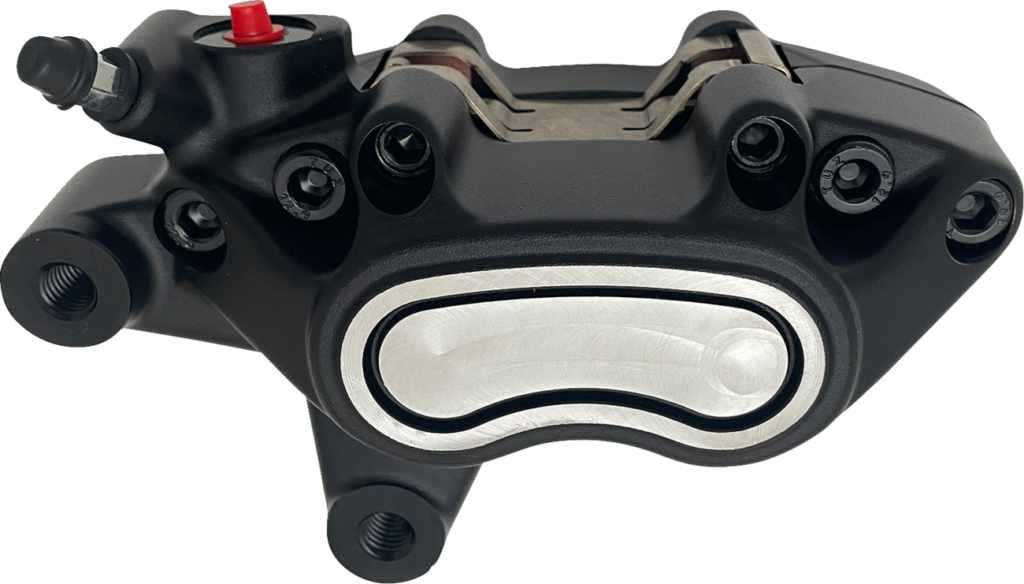 Drag Specialties Brake Caliper - Front - Black - '15-'26 Softail