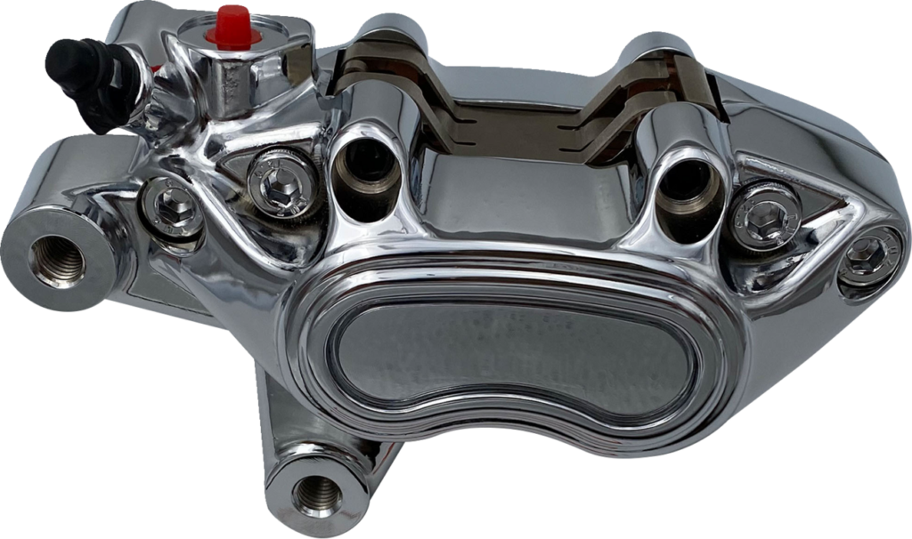 Drag Specialties Brake Caliper - Front - Chrome - '15-'26 Softail